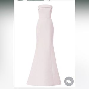 Amsale Jaylin Strapless Dress - Ballet (Light Pink)